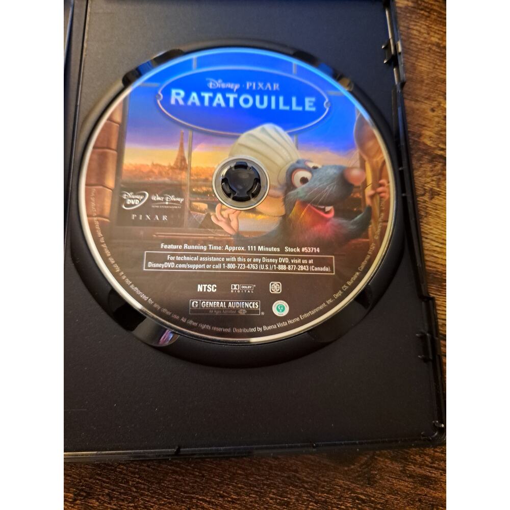 DISNEY - PIXAR - RATATOUILLE DVD - Picture 3 of 3